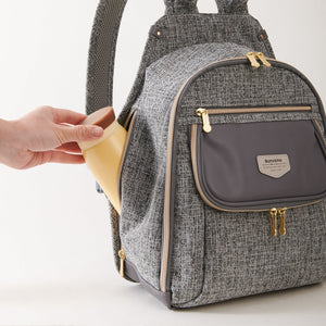 Tweed Luxe Diaper Bag Backpack