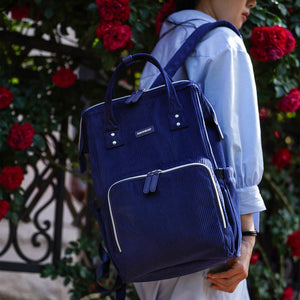 Corduroy Diaper Backpack