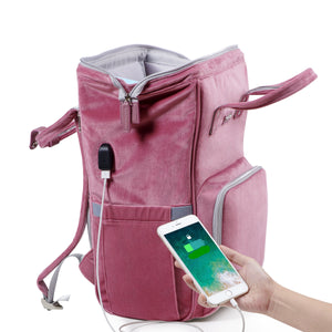 Corduroy Diaper Backpack