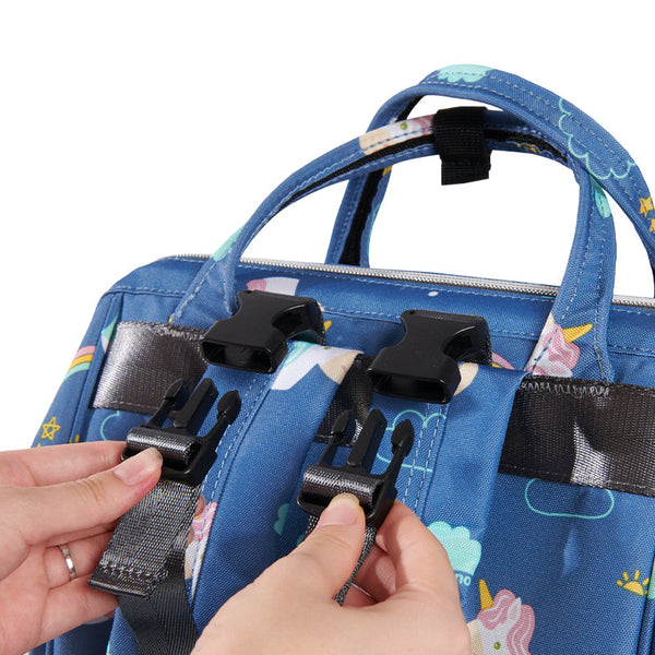 Open-Wide Diaper Backpack - MOOGCO Baby