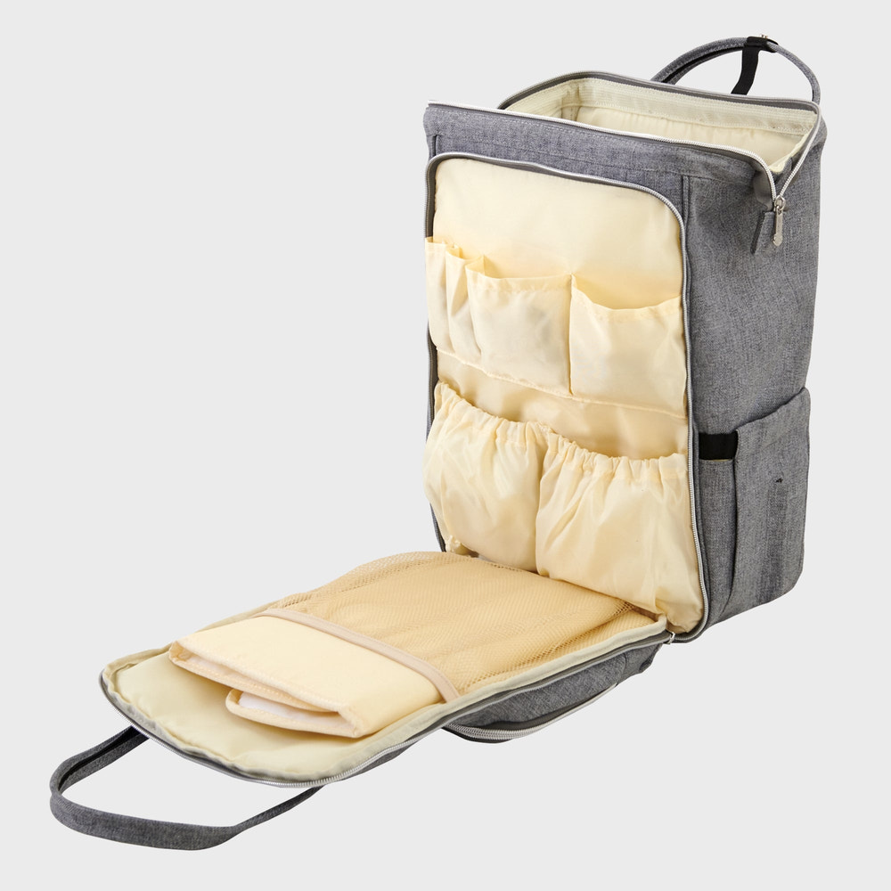 Open-Wide Diaper Backpack - MOOGCO Baby