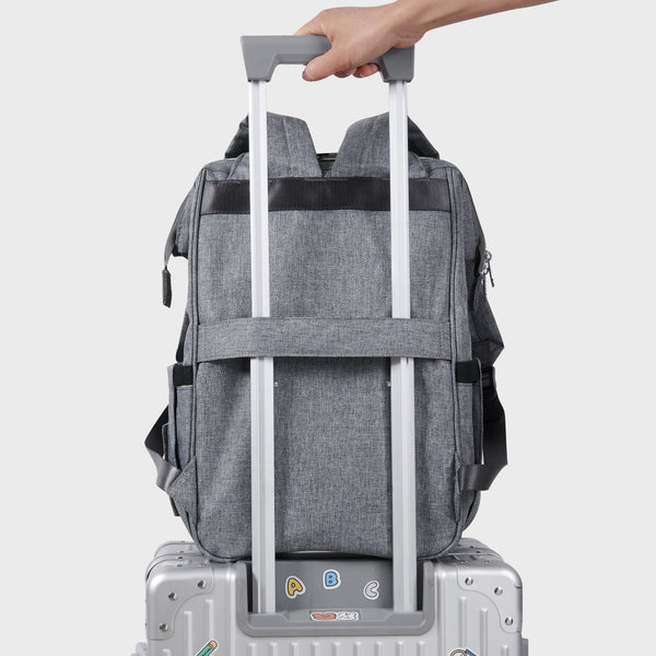 Open-Wide Diaper Backpack