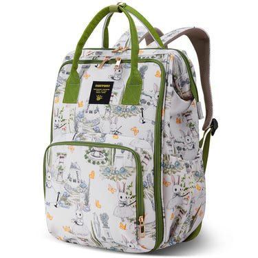 Wide Open Frame Diaper Bag Backpack