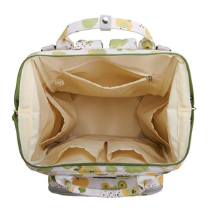 Wide Open Frame Diaper Bag Backpack