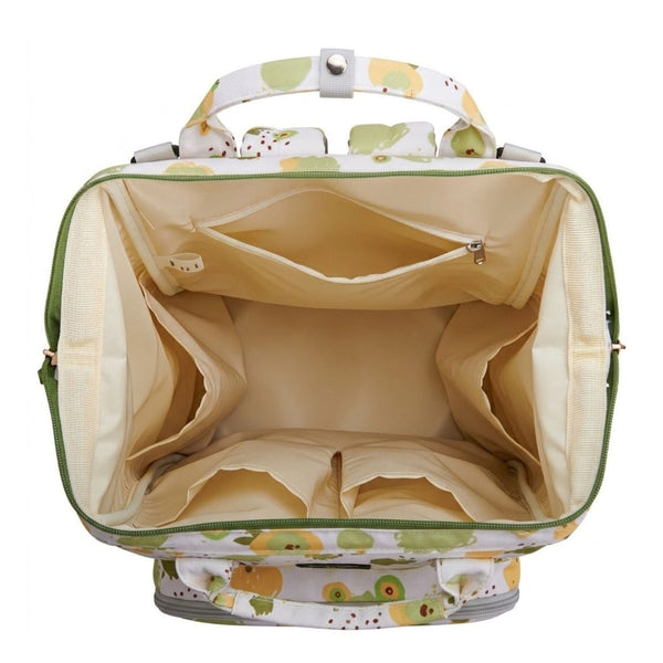 Wide Open Frame Diaper Bag Backpack