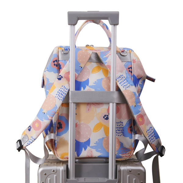 Wide Open Frame Diaper Bag Backpack