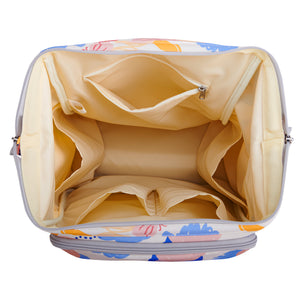 Wide Open Frame Diaper Bag Backpack