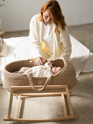 Baby Moses Basket with Round Hood Standard EU