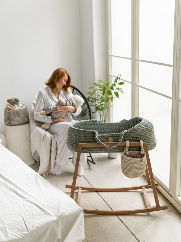 Baby Moses Basket with Round Hood Standard EU