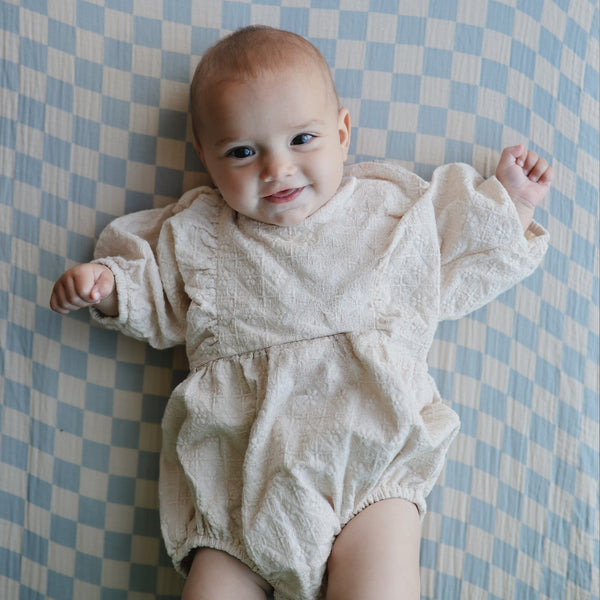 Mushie Extra Soft Muslin Crib Sheet 100% Cotton Pre-washed