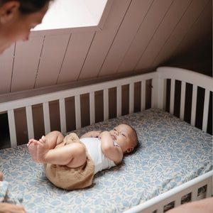 Mushie Extra Soft Muslin Crib Sheet 100% Cotton Pre-washed