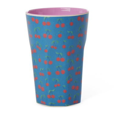 Melamine Tall Cup - Cherry Love Print - 13.5oz