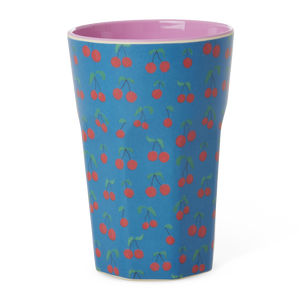 Melamine Tall Cup - Cherry Love Print - 13.5oz