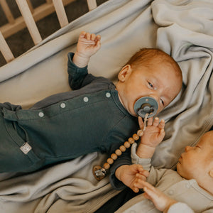 PREEMIE 24 HOUR CONVERTIBLE GOWN | MIDNIGHT - MOOGCO Baby