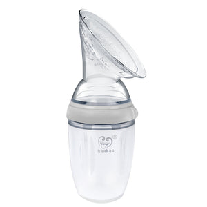 Haakaa Generation 3 Silicone Breast Pump at angle 3, perfect for breastfeeding moms seeking a manual solution.