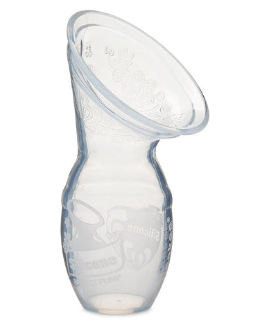 Haakaa Generation 1 Silicone Breast Pump 4 oz - manual breast pump for breastfeeding moms, eco-friendly and easy to use.