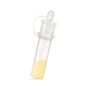 Haakaa Silicone Colostrum Collectors 4 ml, 2 PK - Pre-Sterilized, perfect for breastfeeding and colostrum collection.