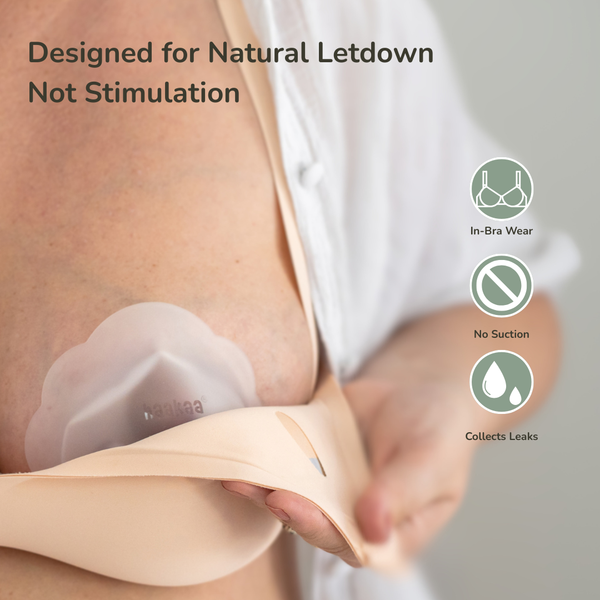 Haakaa Petal Soft Silicone Milk Collector 1 oz/30 ml