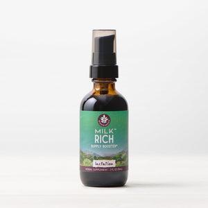 Milk Rich Supply Booster for postpartum support and enhanced milk production for breastfeeding mothers.