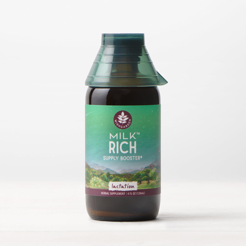 Milk Rich Supply Booster for postpartum support and enhanced milk production for breastfeeding mothers.