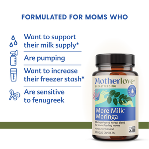 More Milk® Moringa - Liquid Capsules - MOOGCO Baby