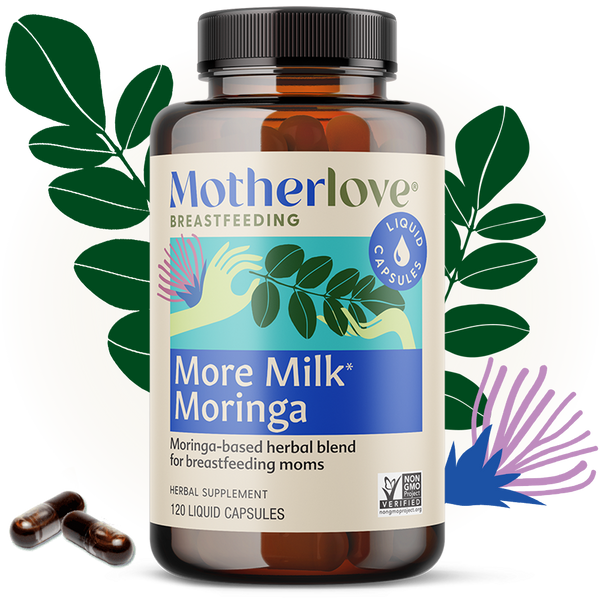 More Milk® Moringa - Liquid Capsules