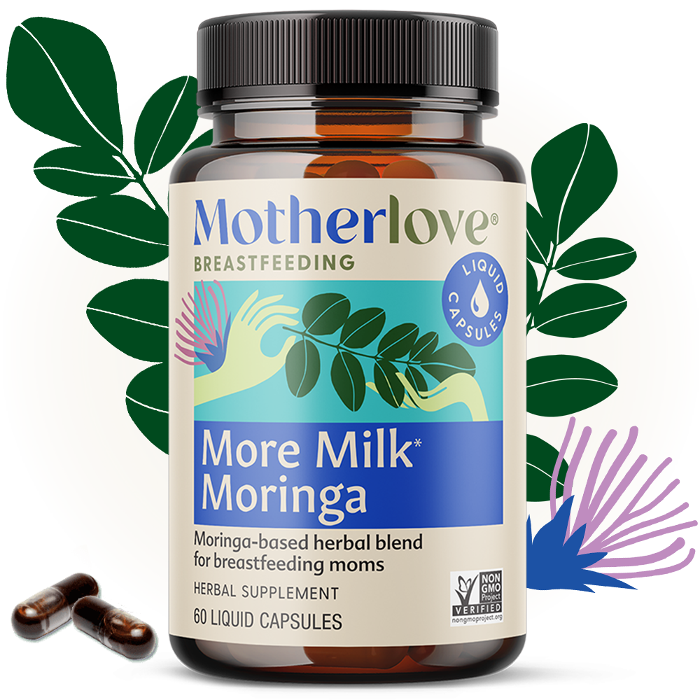 More Milk® Moringa - Liquid Capsules