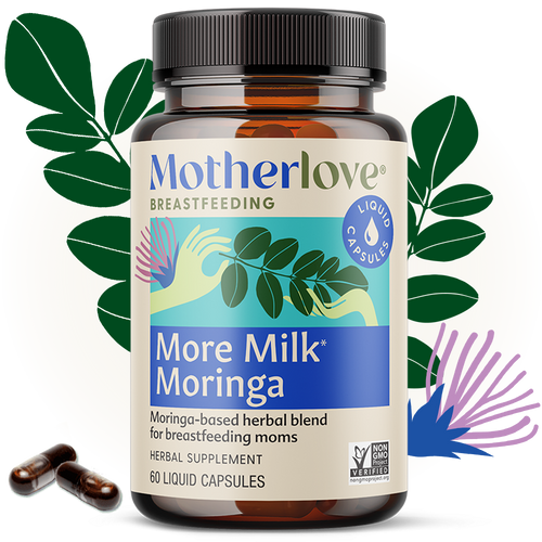 More Milk® Moringa - Liquid Capsules