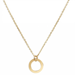 Mysha Personalized Single Ring of Love Pendant
