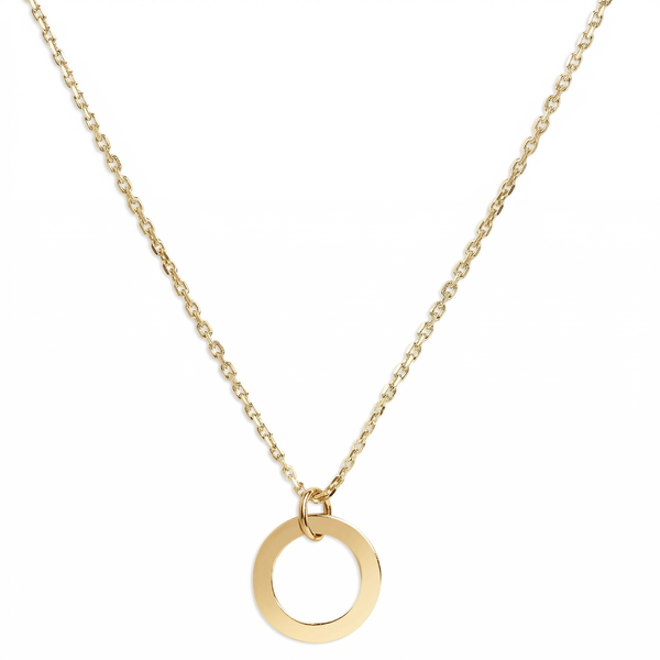Mysha Personalized Single Ring of Love Pendant