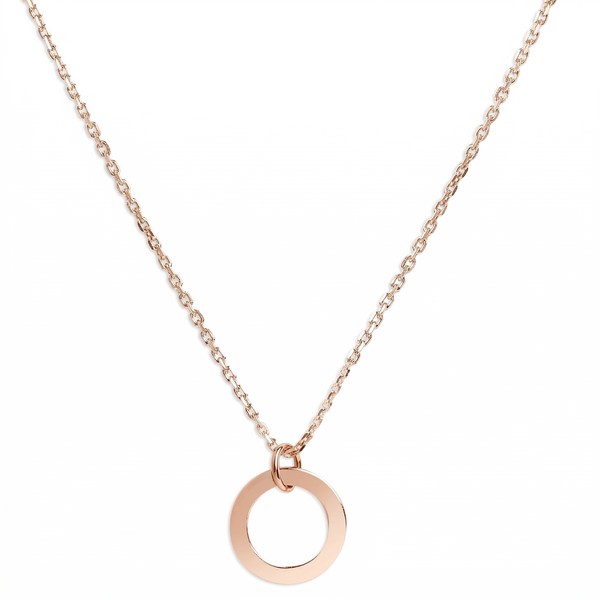 Mysha Personalized Single Ring of Love Pendant