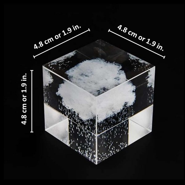 Crystal Rain Cube