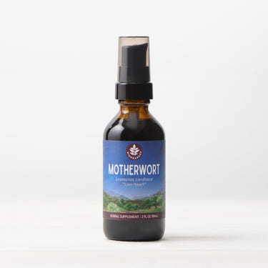 Motherwort herbal supplement for babies, promoting calm and wellness in a single easy-to-use product.