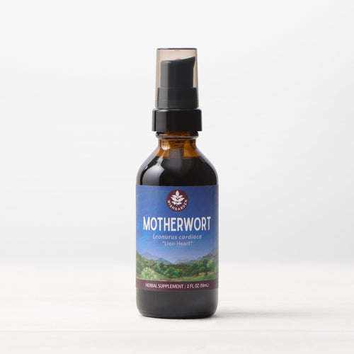 Motherwort herbal supplement for babies, promoting calm and wellness in a single easy-to-use product.