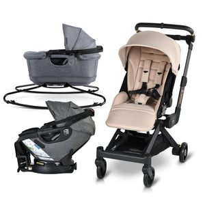 M+ Stroll, Lounge, & Ride Compact Travel System
