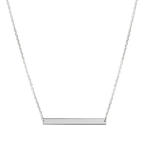 Mysha Personalized Bar of Strength Pendant and Bracelet Set