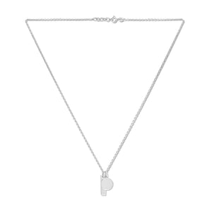 Mysha Personalized Disc and Bar Pendant