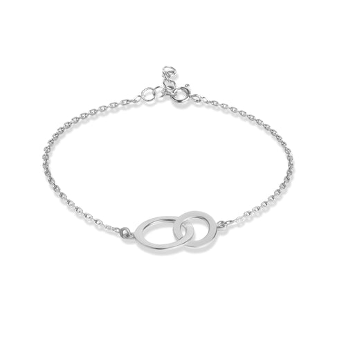 Mysha Personalized Mum and Daughter Eternal Bracelet