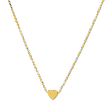 Mysha Personalized Single Serenade Initial Heart Pendant