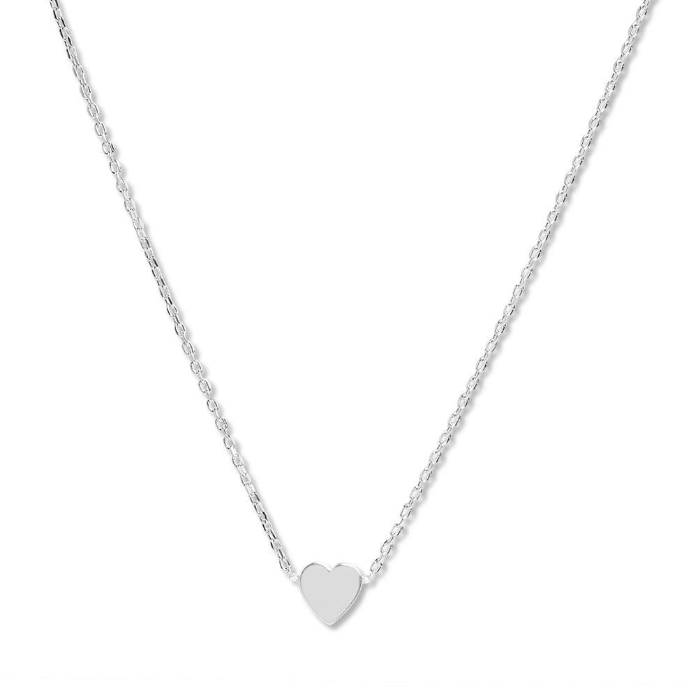 Mysha Personalized Single Serenade Initial Heart Pendant