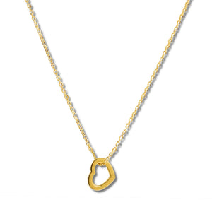 Mysha Single Heart of Purity Pendant