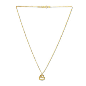 Mysha Love in Bloom Dual Heart Ring Pendant