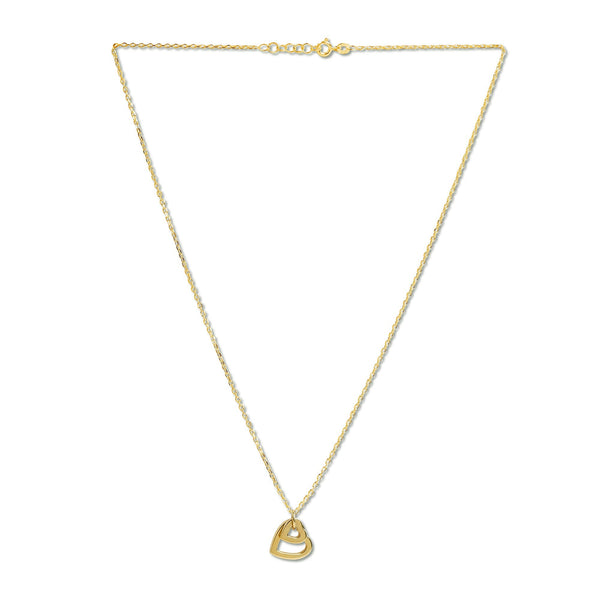 Mysha Love in Bloom Dual Heart Ring Pendant