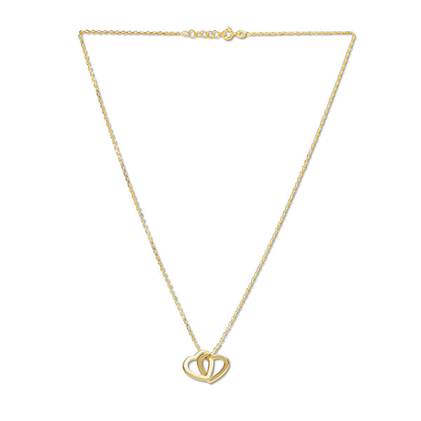 Mysha Personalized Couples Heart Pendant