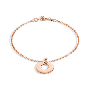 Mysha Personalized Captured Love Pendant & Bracelet Set