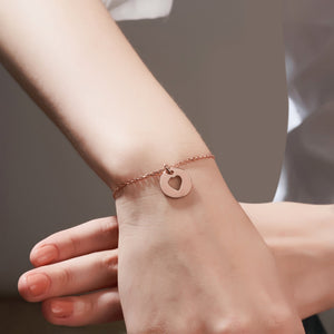 Mysha Personalized Captured Love Bracelet