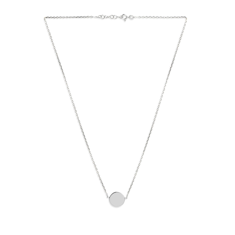 Mysha Personalized Eternal Initial Circle Pendant & Bracelet Set