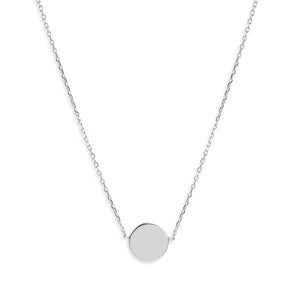 Mysha Personalized Eternal Initial Circle Pendant & Bracelet Set