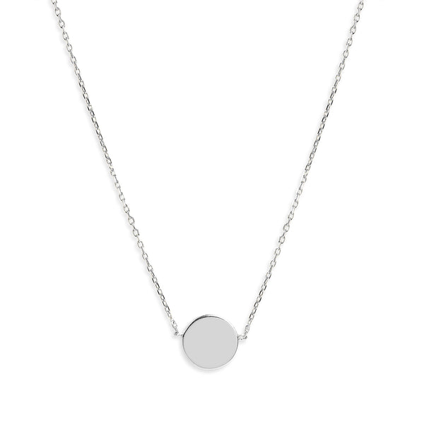 Mysha Personalized Eternal Initial Circle Pendant & Bracelet Set