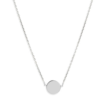 Mysha Initial Unity Circle Pendant - Single